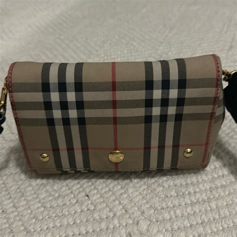 burberry hackberry vintage check crossbody bag|BURBERRY Vintage Check Hackberry Crossbody Bag Archive .